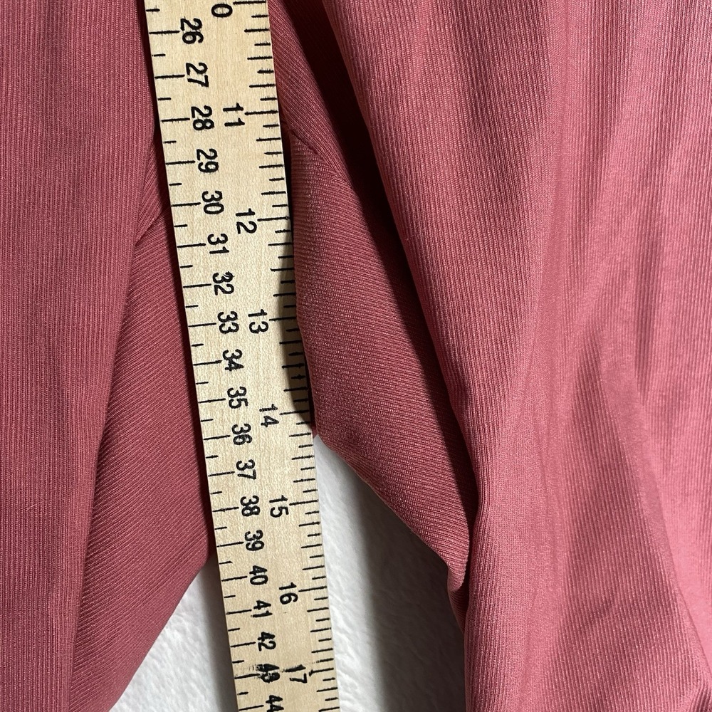 Lane Bryant The Allie Ankle Pants 22 Mauve Pink Polished Coquette Stretch Career - Picture 6 of 10